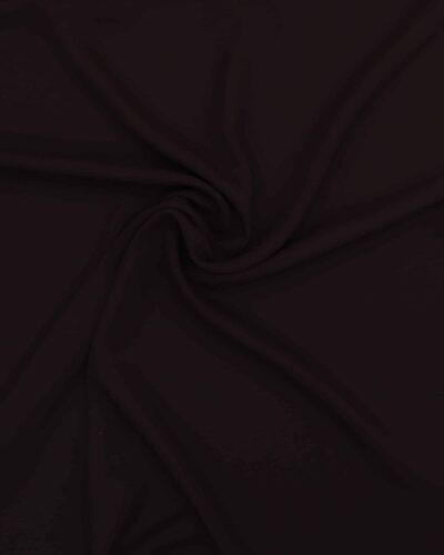 Mørkebrun - Chiffon, polyester