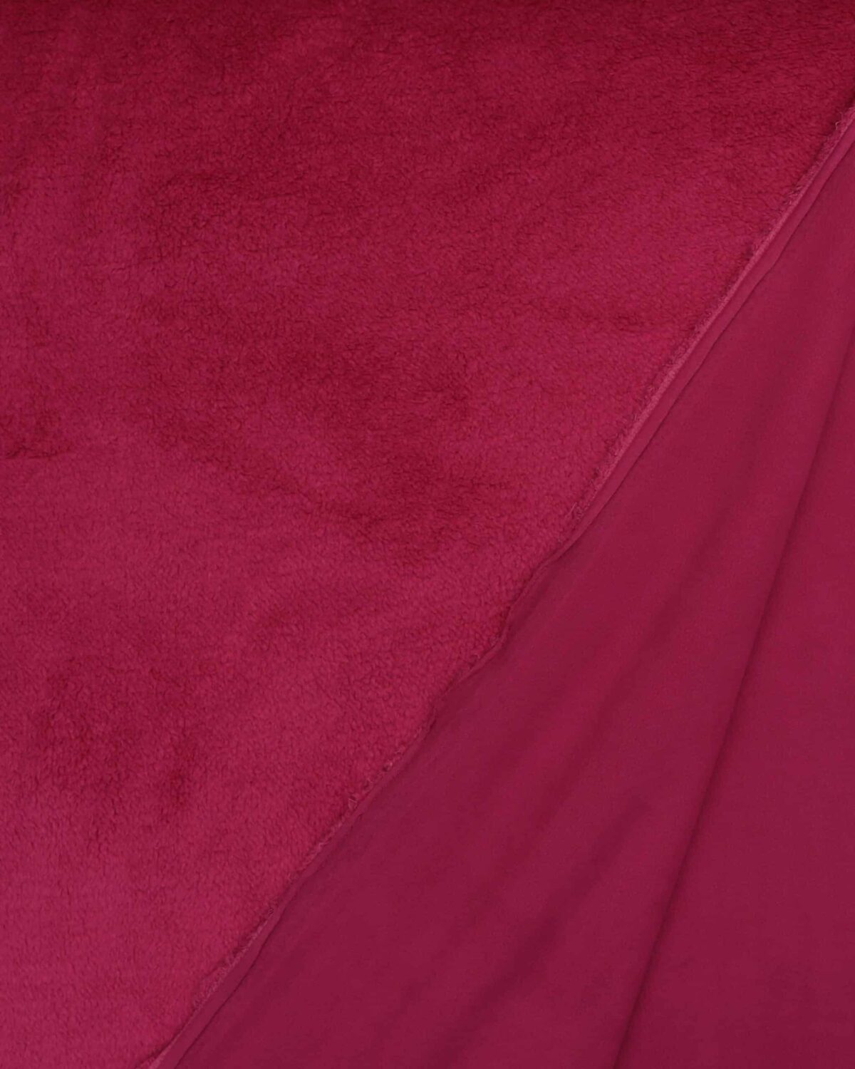 Cerise - doubleface teddybear/fleece