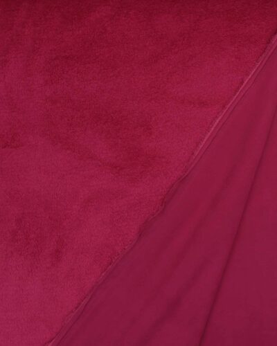 Cerise - doubleface teddybear/fleece