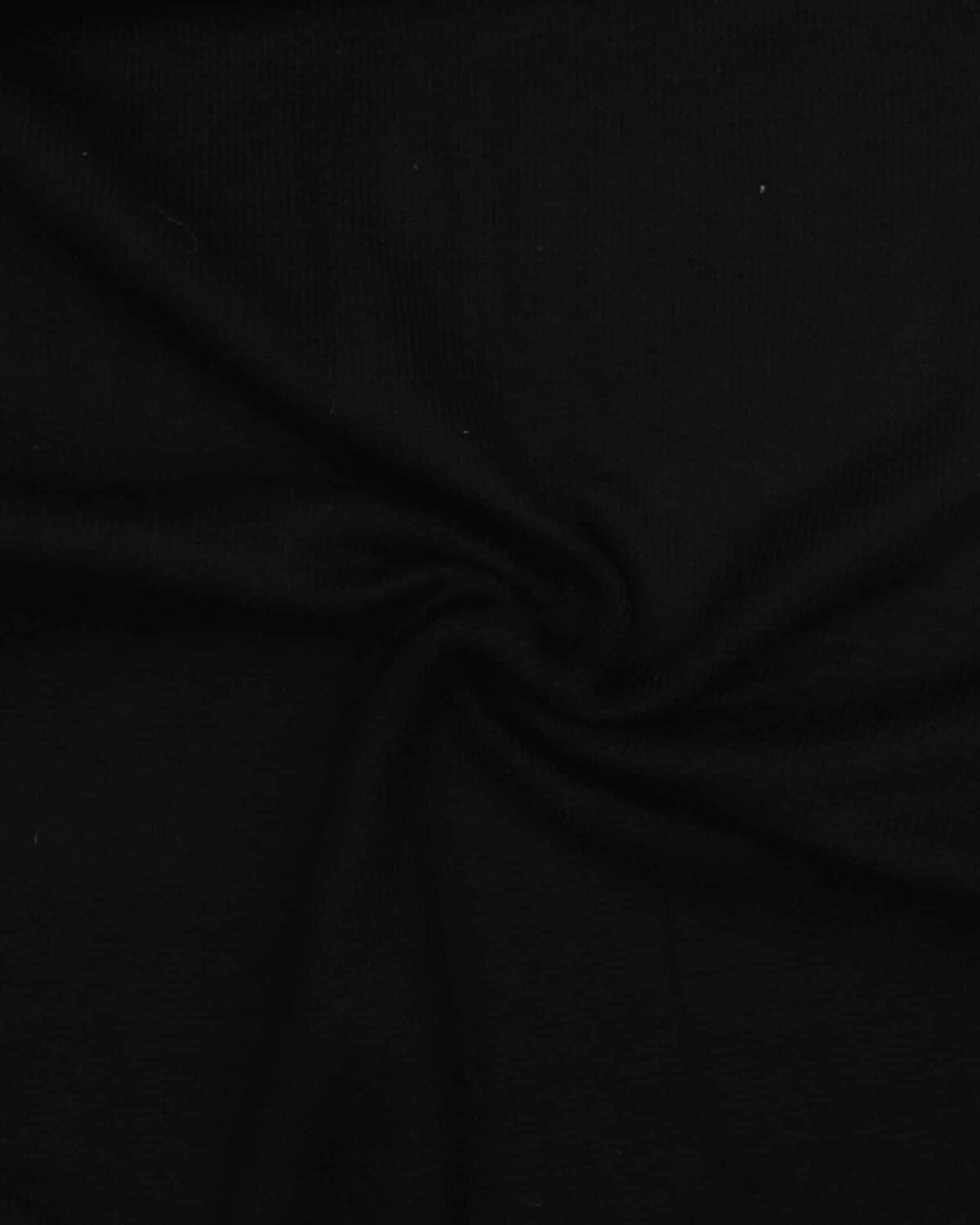 Sort - Strik (uld/polyester)