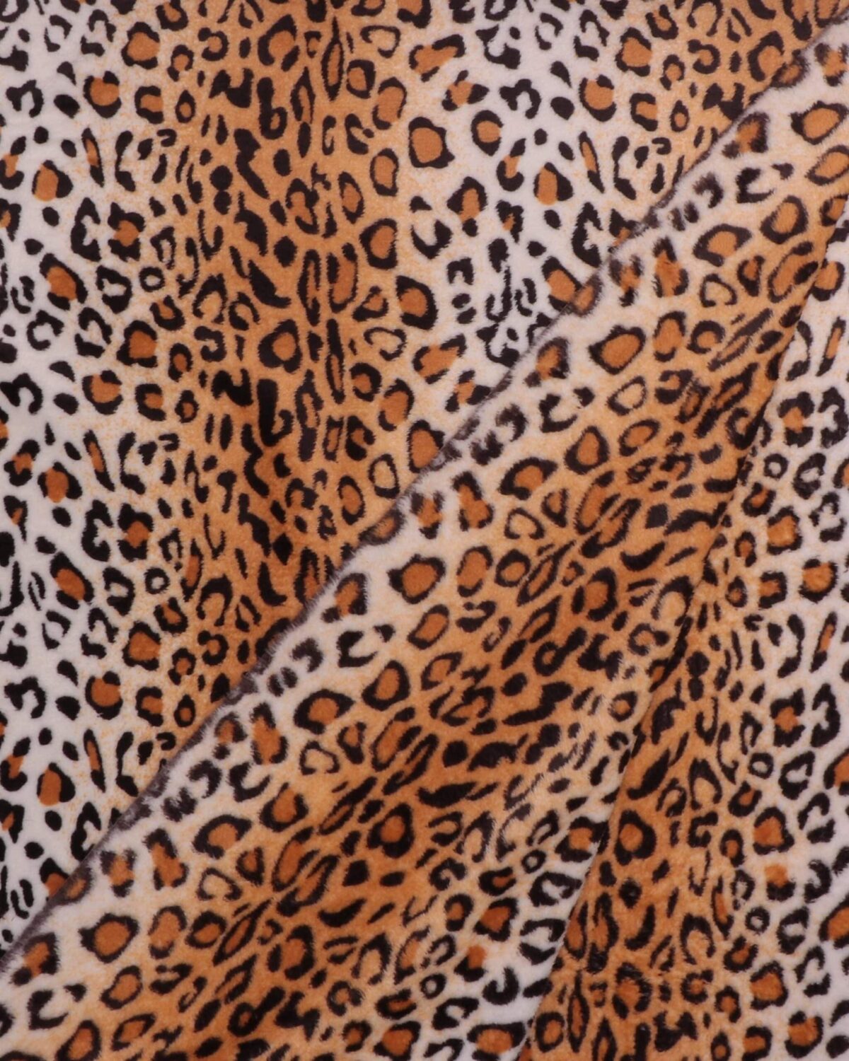 Gepardmønster - Microfleece - Billede 3