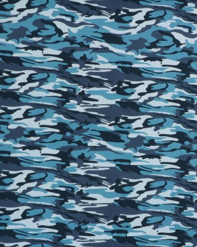 Camouflage, blå/grå - Jersey