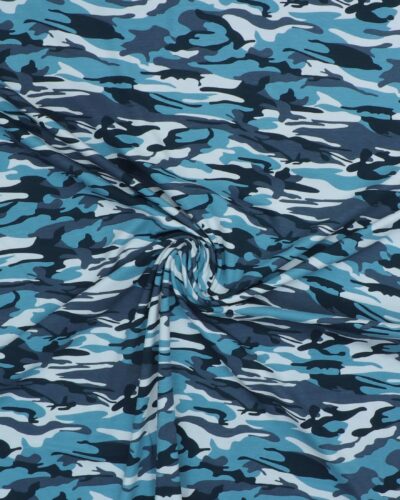 Camouflage, blå/grå - Jersey