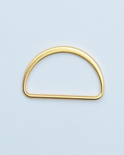 D-ring, guld - 38 mm