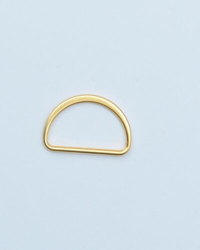 D-ring, guld - 25 mm