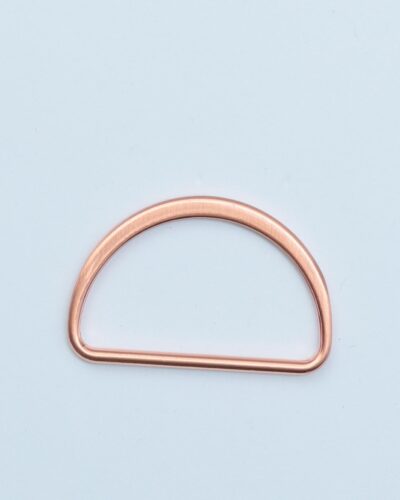 D-ring, rose gold - 38 mm
