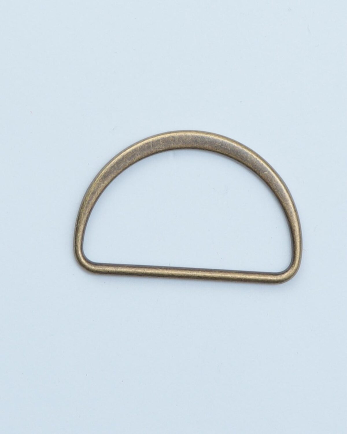 D-ring, antik messing - 38 mm