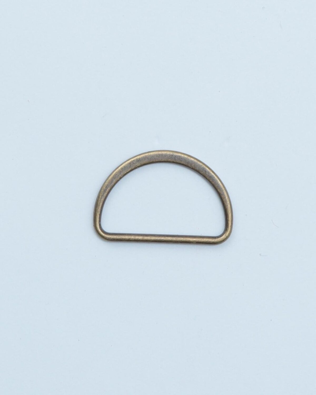 D-ring, antik messing - 25 mm