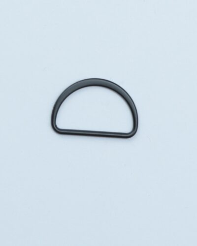 D-ring, sort - 25 mm