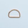 D-ring, varm guld - 32 mm