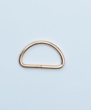D-ring, varm guld - 38 mm
