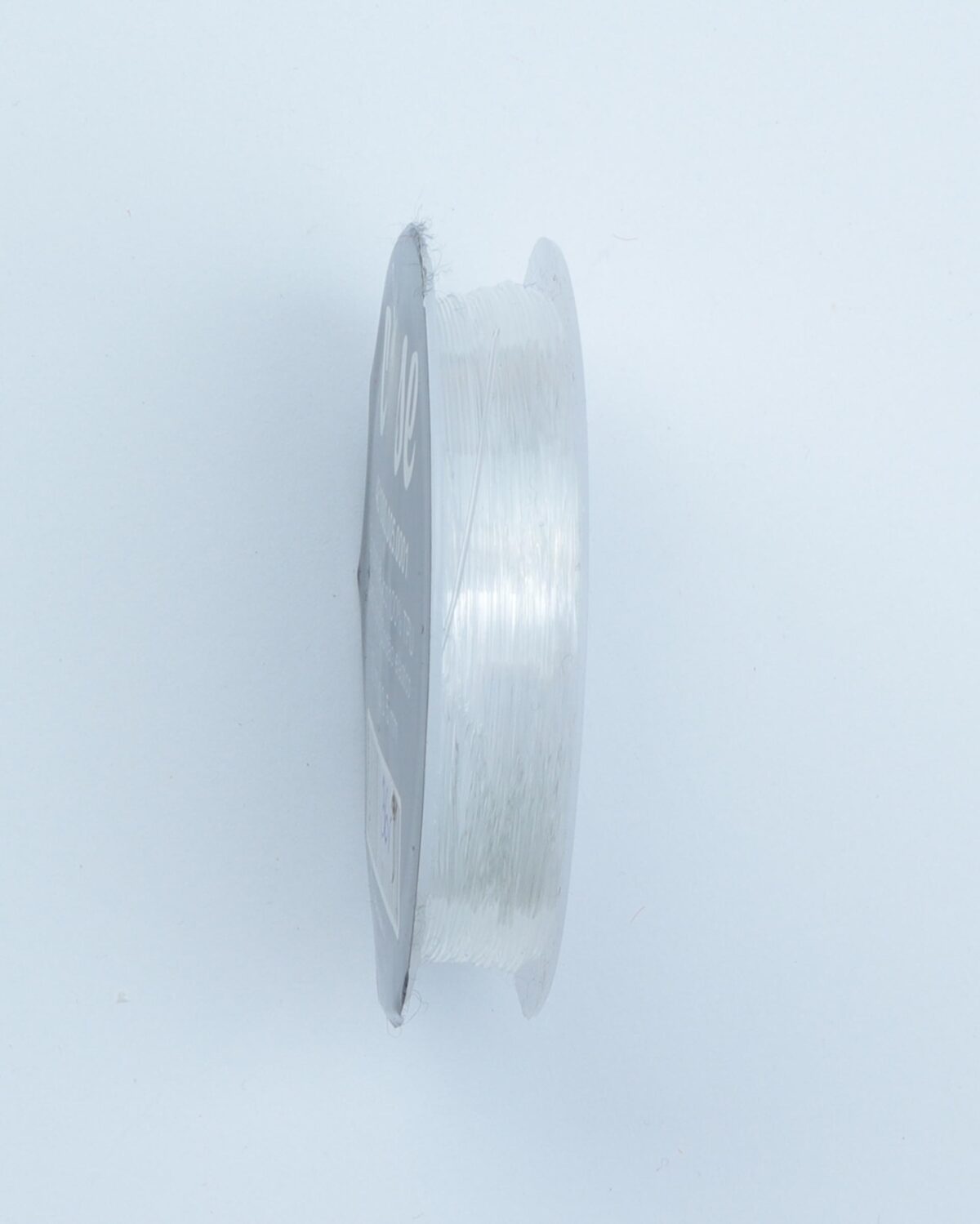 Smykkeelastik, 10 m, 0,5 mm - Transperant