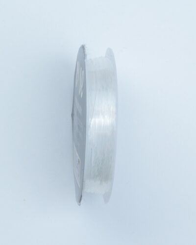 Smykkeelastik, 10 m, 0,5 mm - Transperant
