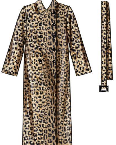 Trench Coat i to længder og bælte - str. XS-XXL