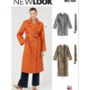 Trench Coat i to længder og bælte - str. XS-XXL