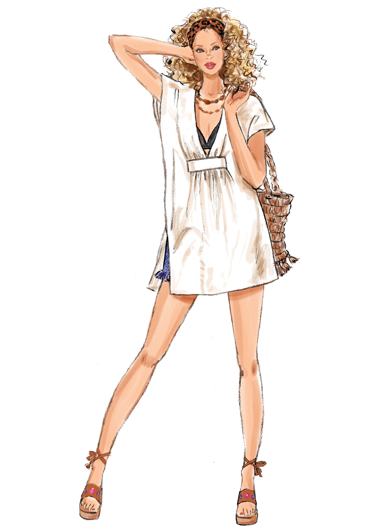 Kaftan - str. S-XXL 7 Kaftan - str. S-XXL - Billede 5