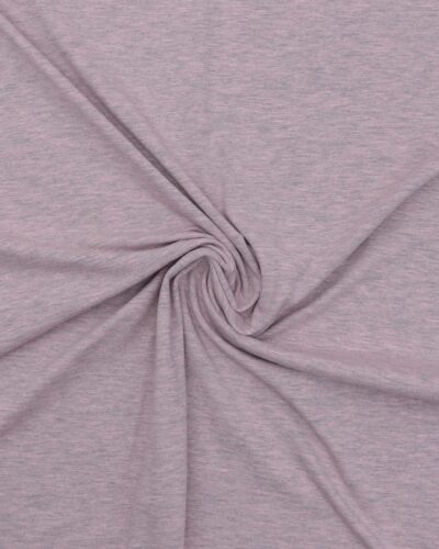 Meleret lyserød - Bomuld/polyester jersey