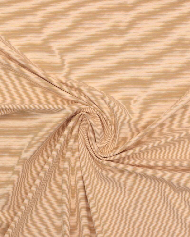 Smalle striber, gul/offwhite - Jersey