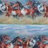 Wild and free, heste i flok - Patchwork