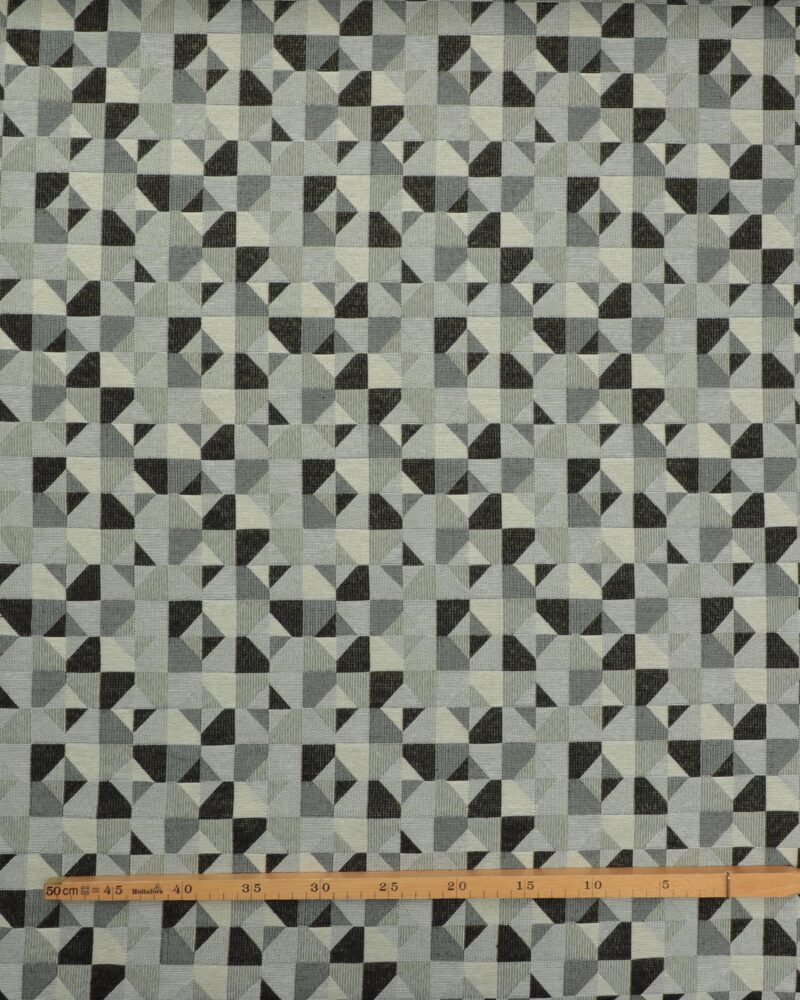 Mønster, natur/blågrå/beige/sort – Gobelin - Image 2