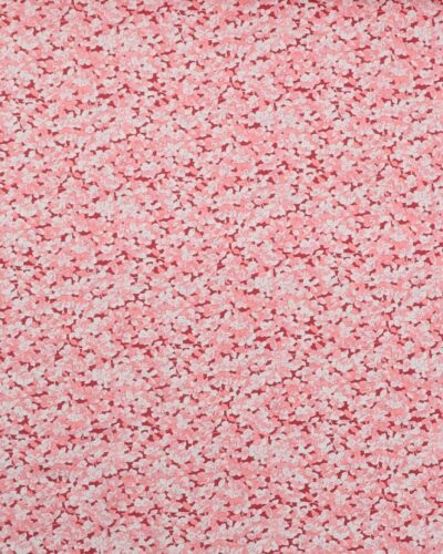 Blomsterbund i røde/rosa farver - Viskose