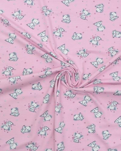 Elefanter på lyserød - Jersey 7 Elefanter på lyserød - Jersey