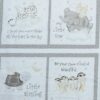 Moonlit dreams, Sy en bog med søde dyr - Patchwork panel