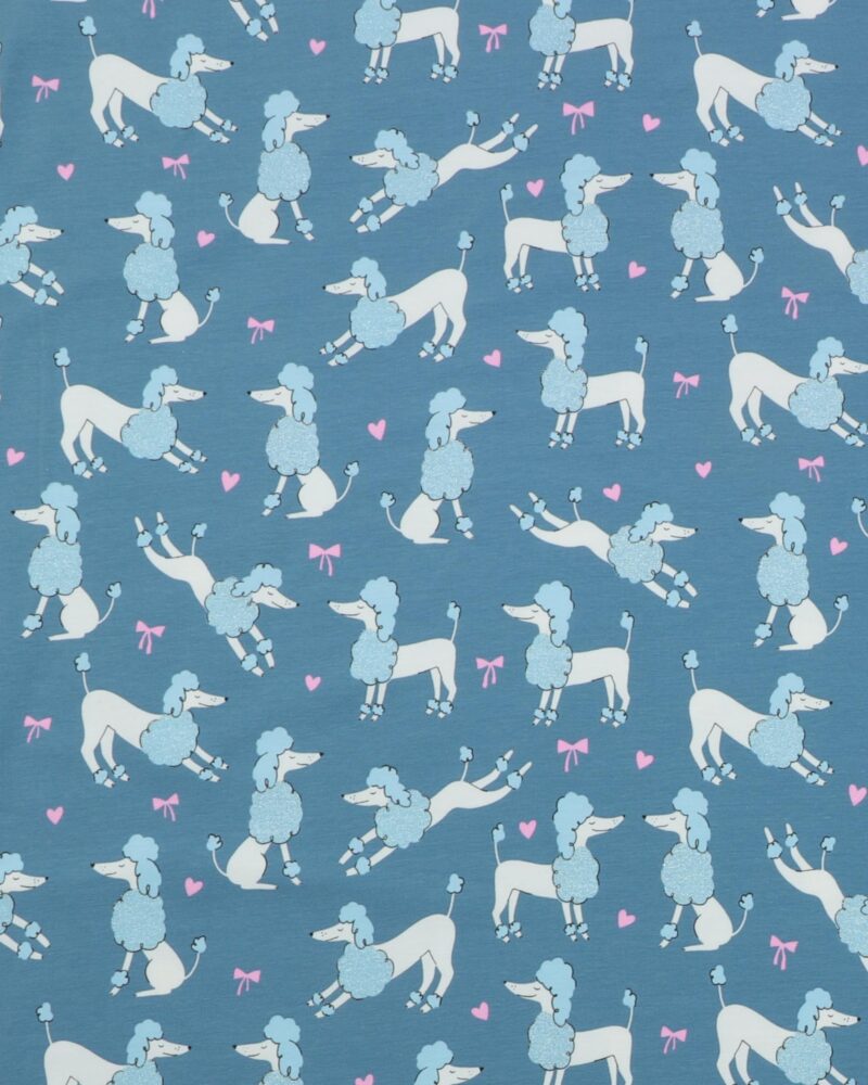 Puddelhund med glimmerpels - Jersey