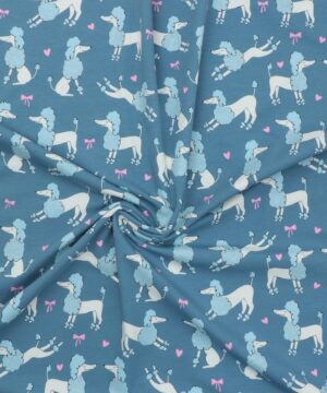 Puddelhund med glimmerpels - Jersey