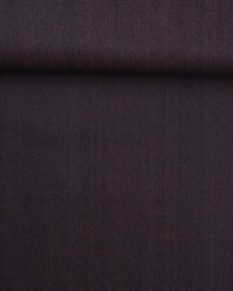 Blå m. et skær af orange - Denim