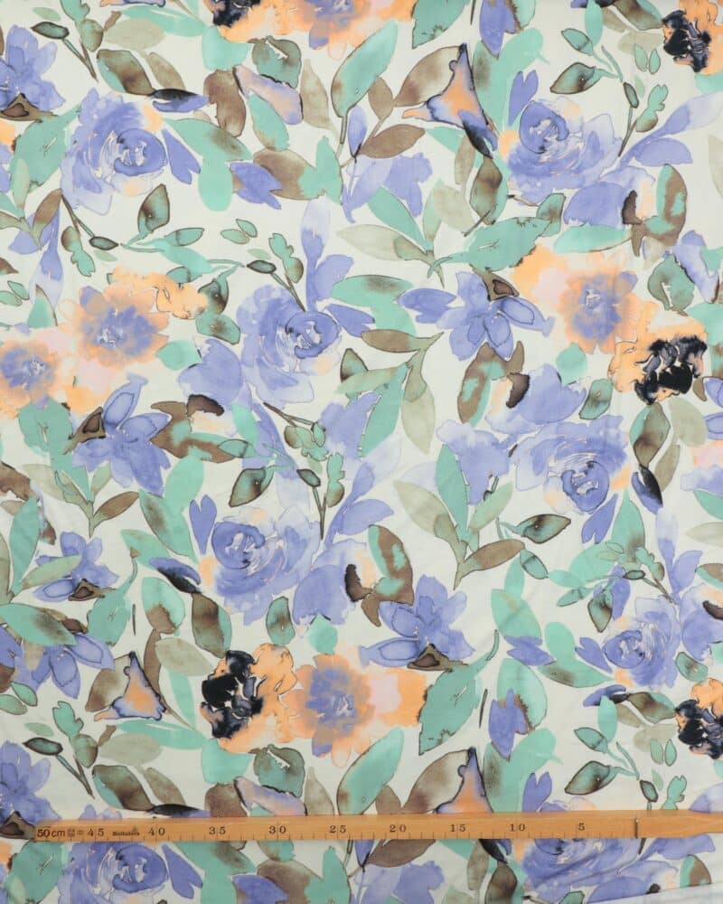 Lilla Blomster - Viskose jersey - Image 2