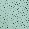 Mint m. sorte prikker - Viskose/polyester