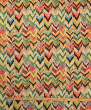Zigzag mønster - Viskose/polyester