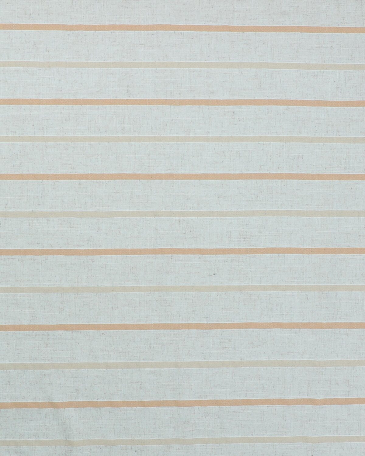 Lys natur m. beige stribe - Viskose/hør/polyester