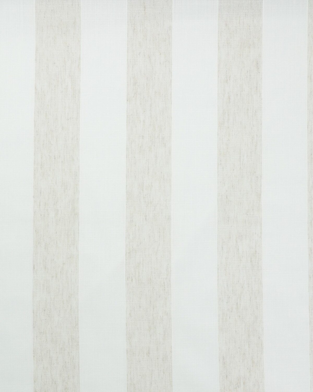 Offwhite/lys beige striber - Gardinstof