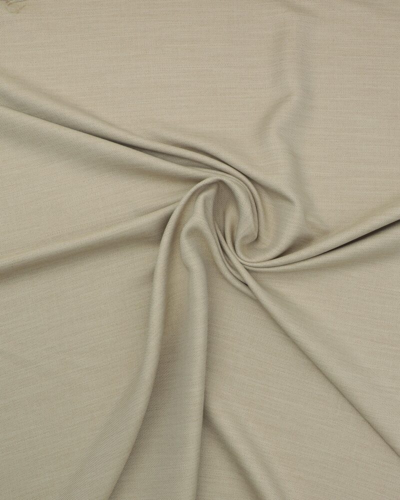 Meleret beige - Gardinstof/møbelstof