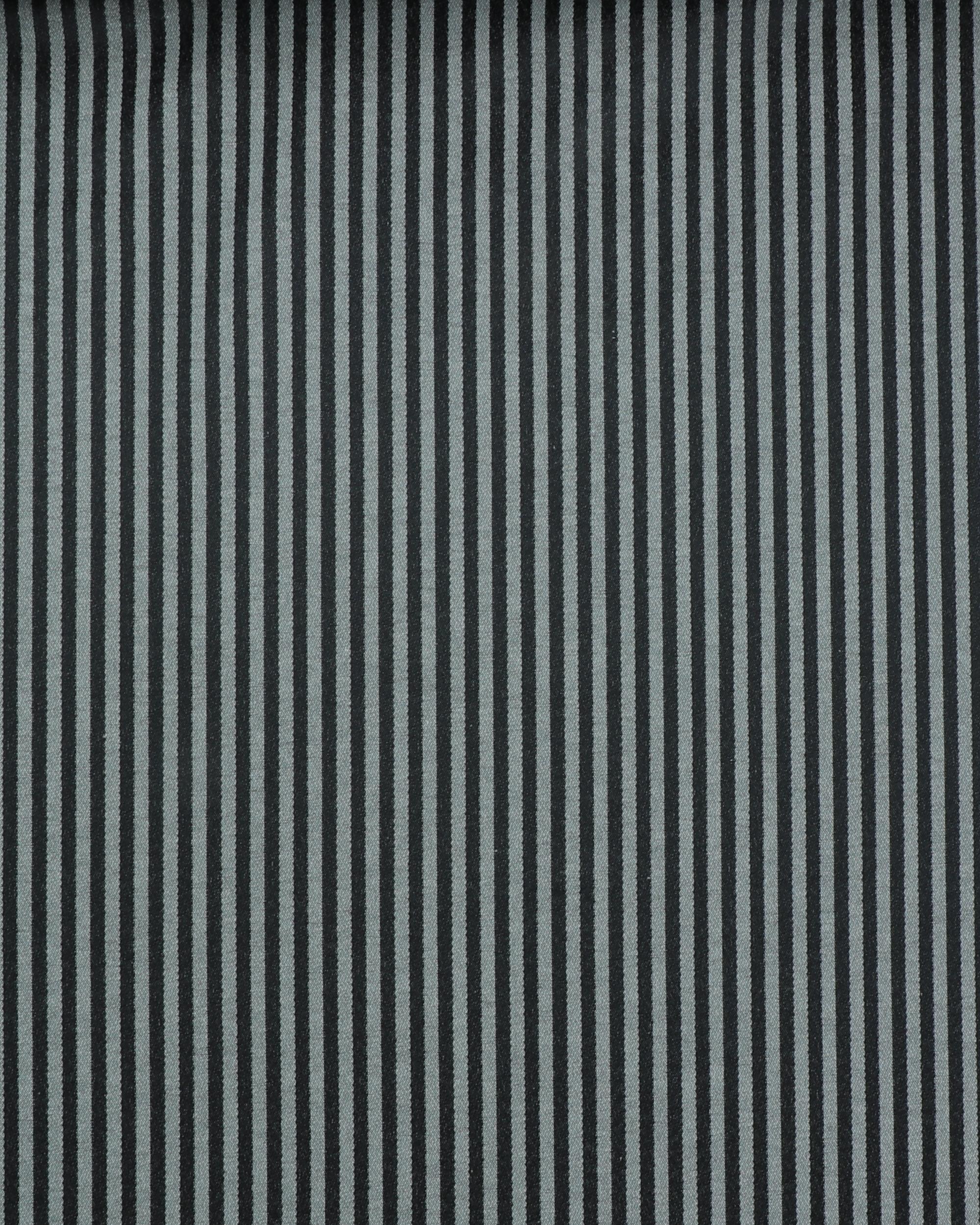 Striber, sort/lysegrå - Gardinstof 3 Striber, sort/lysegrå - Gardinstof