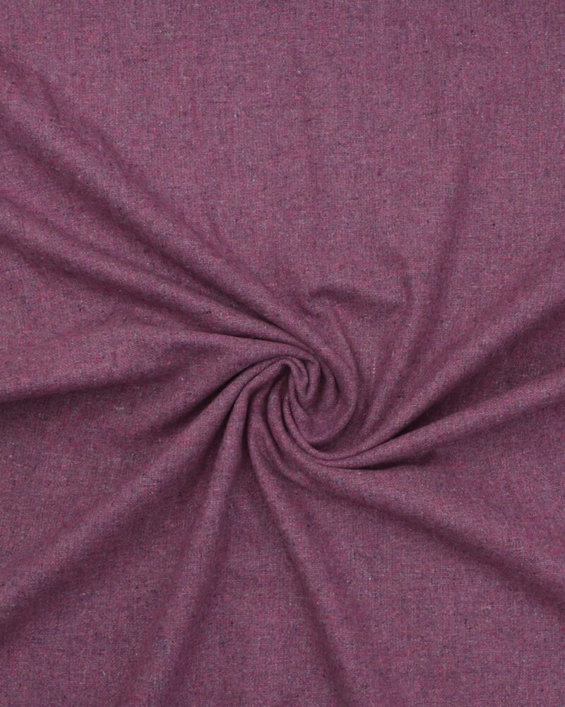 Meleret rosa - Uld/polyester