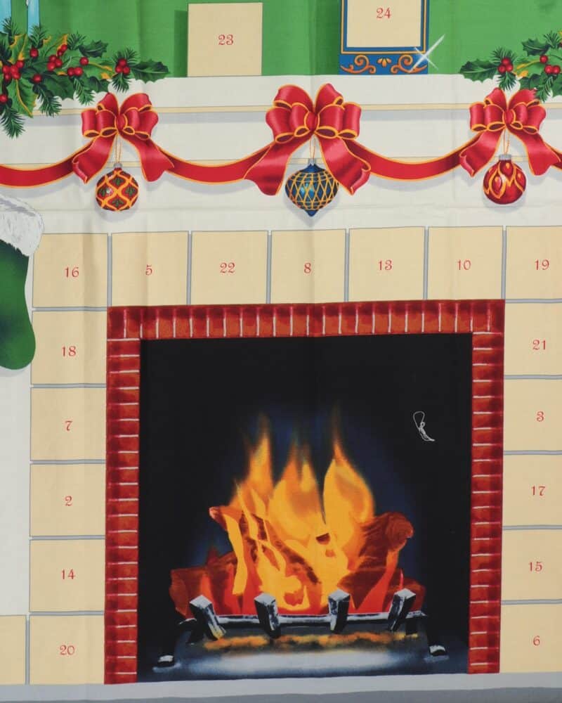 Sy en julekalender - Patchwork panel