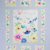 Sommerfugle, blomster, guldsmede - Patchwork 1 Sommerfugle, blomster, guldsmede - Patchwork