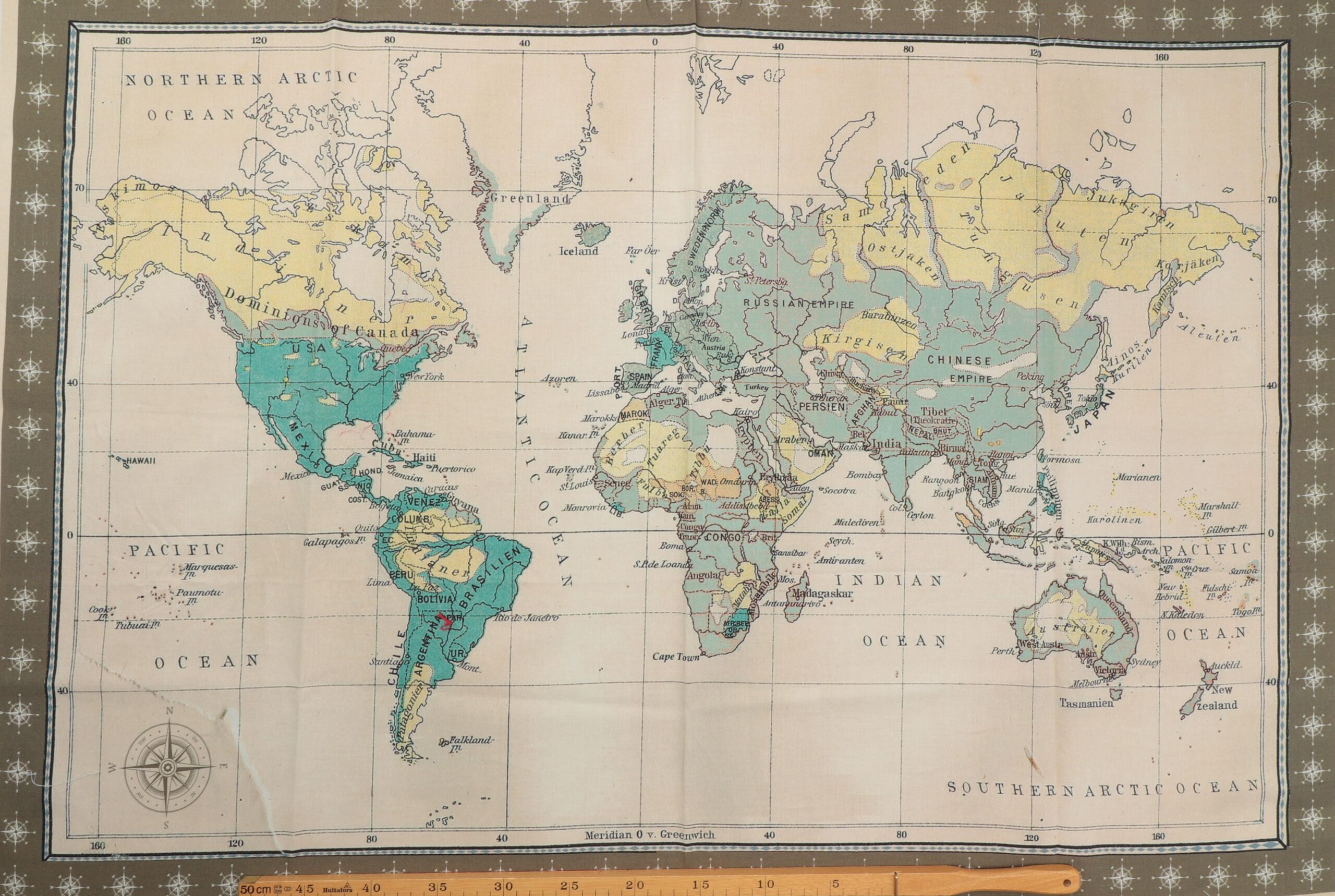 Verdenskort - Patchwork 4 Verdenskort - Patchwork - Billede 2