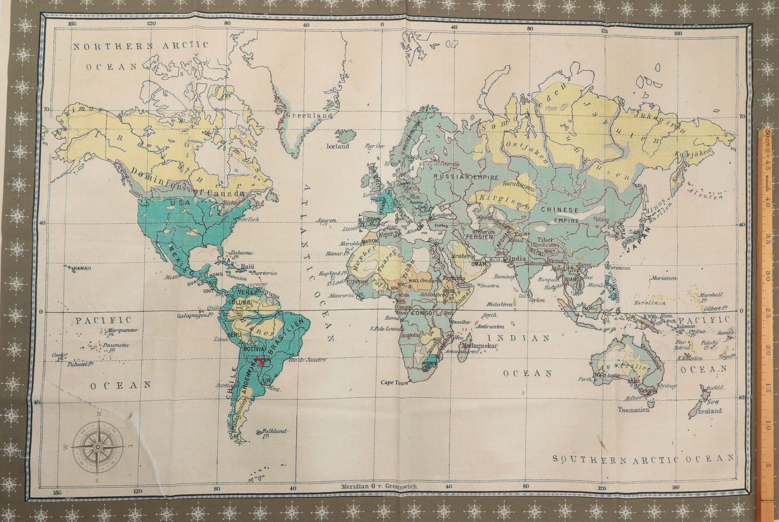 Verdenskort - Patchwork 5 Verdenskort - Patchwork - Billede 3