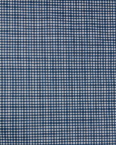 Blå/hvid tern 5 x 5 mm - Voksdug