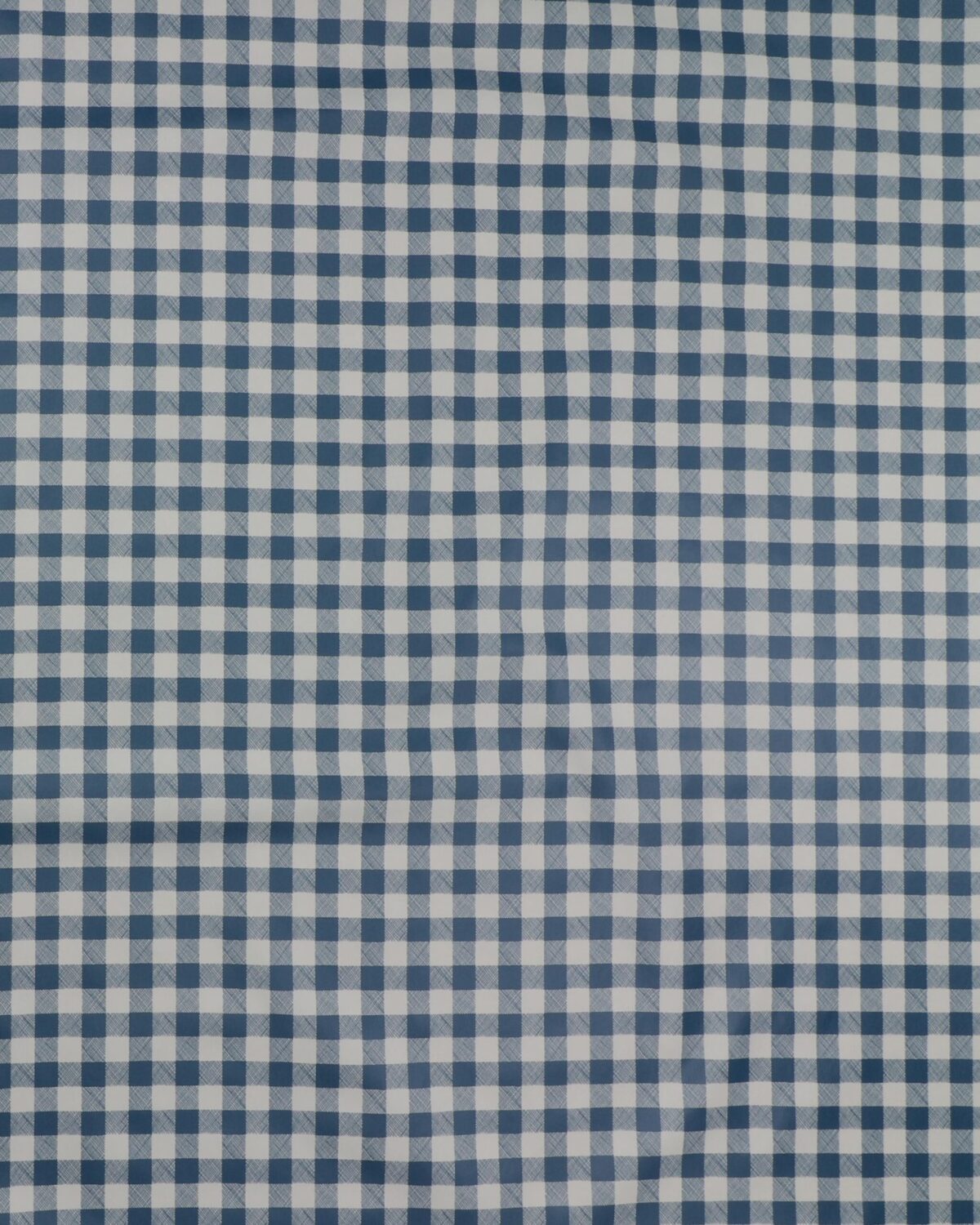 Blå/hvid tern, 12x12 mm - Voksdug