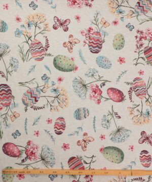 Påskeæg, sommerfugle og blomster – Gobelin