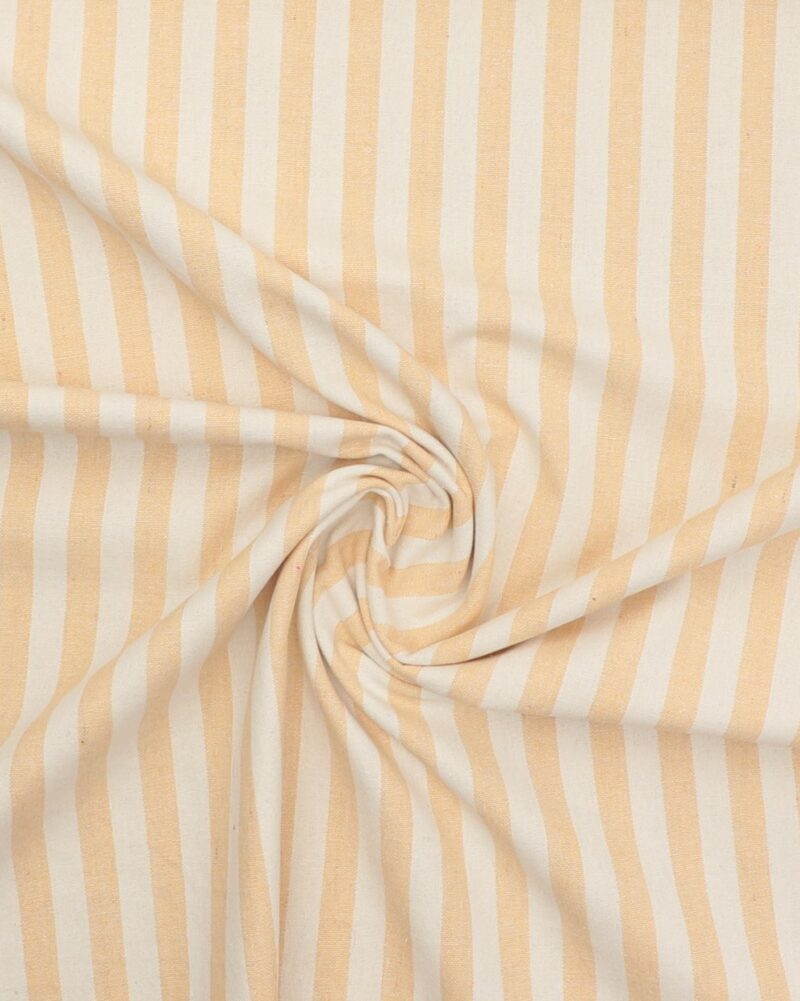 Offwhite/støvet gul striber, 12 mm - Boligtekstil (bæredygtigt) - Image 2