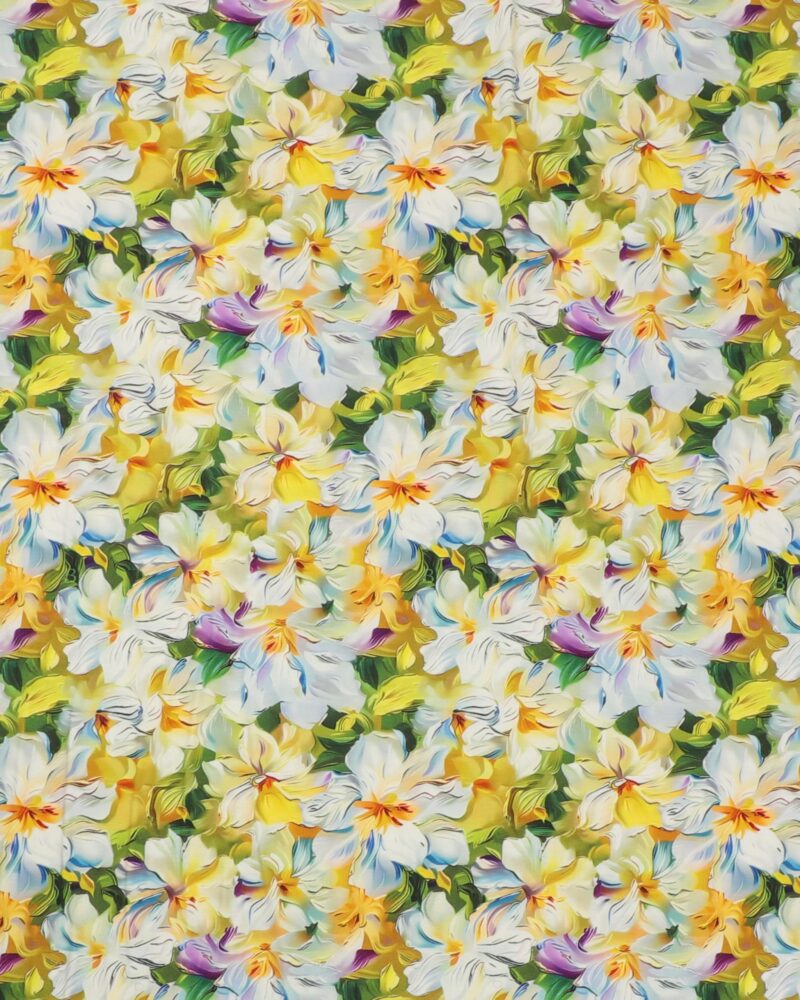 Blomster - Viskose jersey