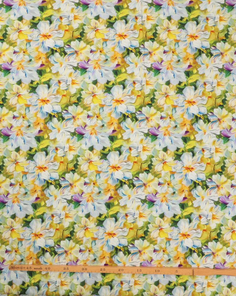 Blomster - Viskose jersey - Image 2