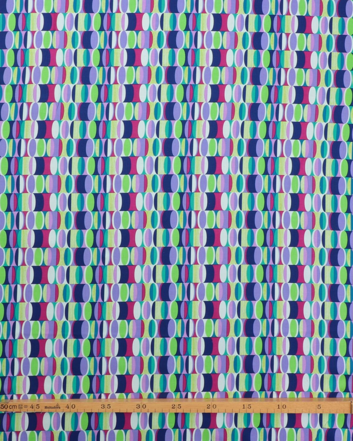 Mønster i ovaler - Patchwork - Billede 2
