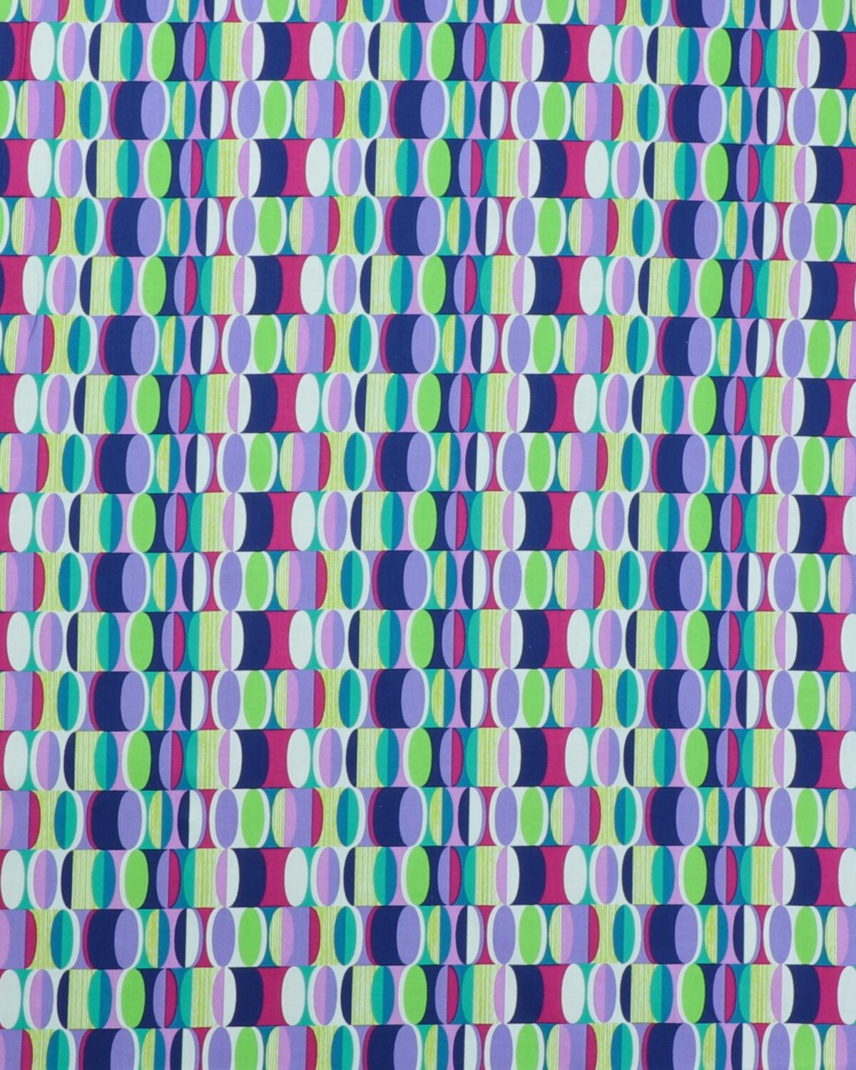 Mønster i ovaler - Patchwork